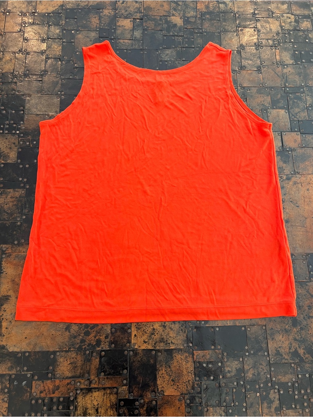 Travelers by Chico’s Women's Tank Top in Vibrant Orange